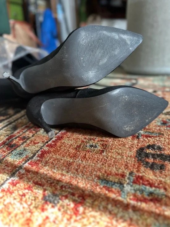 Steve Madden Dominique Women’s Black Over-the-Knee Stiletto Boots - Picture 5 of 6